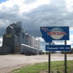 Montana State Line Hiline Highway